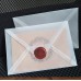 100 Adet 30 Mm Mühür Temalı Yuvarlak Sticker Ürün Ambalaj Paket Düğün Davetiye Zarf Etiketi