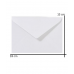 500 Adet 13*18 Beyaz Davetiye Lüks Tebrik Kartı Mektup Mühür Cüzdan Büyük Kapasiteli Torba Zarf