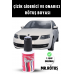 Dacia 369 Buz Beyaz Uyumlu Suya Dayanıklı Çizik Taş Izi Giderici Onarıcı Oto Rötuş Boyası