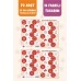 Yeni Yıl Hediye Paketi Sticker Seti 72 Adet Mutlu Yıllar Hediye Kartı Etiketleri Suya Dayanıklı